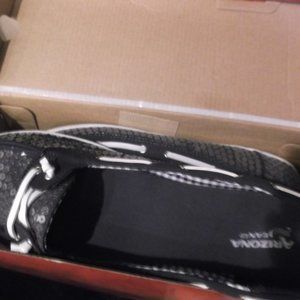 blue sequin flat shoes